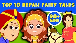 Top 10 Fairy Tales in Nepali  Nepali Story  Nepali Cartoon  Nepali Fairy Tales [upl. by Ahs]