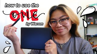 3 ways to use the ONE BY WACOM Tablet [upl. by Gapin]