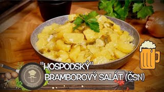 JEDNODUCHÝ HOSPODSKÝ BRAMBOROVÝ SALÁT ČSN [upl. by Chang964]