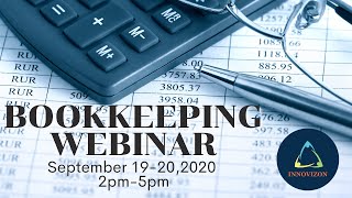 Bookkeeping Webinar  How to best prepare for NC III Bookkeeping [upl. by Clifford]