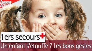 Etouffement  Que faire en cas de détresse respiratoire [upl. by Airbmat]