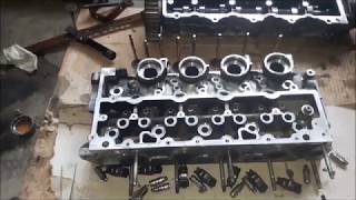 ford fiesta 14tdci how to change cylinder head gasket [upl. by Shiroma]