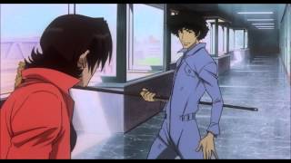 Cowboy Bebop The Movie  Spike vs Electra [upl. by Nnave]