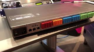 InfoComm 2018 XILICA Audio Features the Solaro FR1 FullRack CardLoaded DSP Processor [upl. by Suciram]