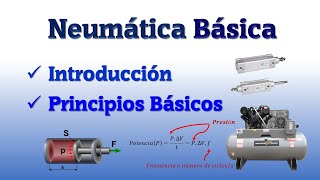 NEUMÁTICA BÁSICA  INTRODUCCIÓN  PRINCIPIOS BÁSICOS [upl. by Muna659]