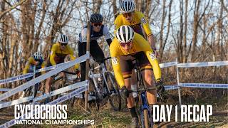 2024 Cyclocross National Championships  Day 1 Recap [upl. by Ag125]