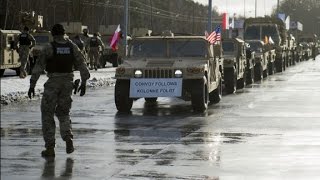 Poland welcomes US troops [upl. by Dayiz21]