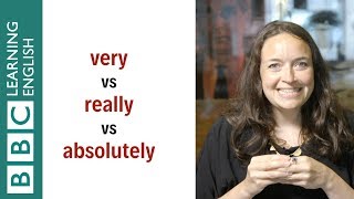 Very vs Really vs Absolutely  English In A Minute [upl. by Torrell]