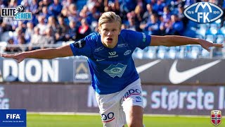 ERLING HÅLAND All Goals in Molde FK 6817  201018 [upl. by Evangelist203]