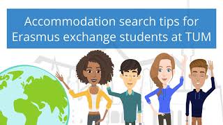 Accommodation search tips for Erasmus exchange students at TUM [upl. by Atin]