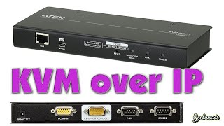 Aten Single Port KVM over IP Console Review [upl. by Isidor]