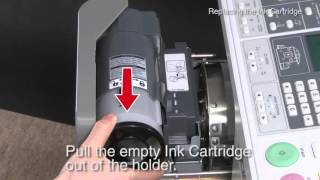 RISO CV Instruction of Replacing the Ink Cartridge ＜RISO＞ [upl. by Adnaral]