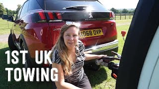 1st Time Towing In UK amp Made A Mistake [upl. by Mccreery940]