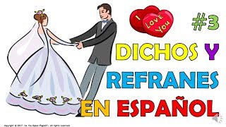 3 Dichos y Refranes en español [upl. by Yztim]