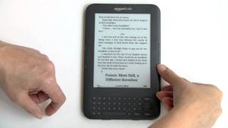 Amazon Kindle 3 Video Review [upl. by Oakman]