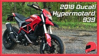 2018 Ducati HyperMotard 939 Review [upl. by Morrison702]