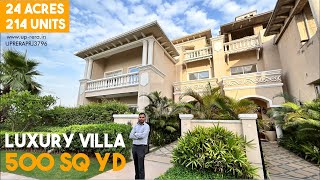 Luxury Villa in Noida  500 Sq Yard House Tour Near Delhi  ATS Pristine Golf Villas [upl. by Hermes]