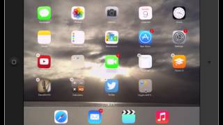 How To Create Folders On Your iPad [upl. by Ecnahs252]