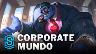 Corporate Mundo Skin Spotlight  League of Legends [upl. by Ettelloc]