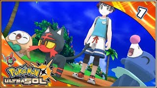 ♦️ Guía Pokémon UltraSol ♦️ 1 ▪️ Introducción y Eligiendo Nuestro Inicial ▪️ [upl. by Drape697]