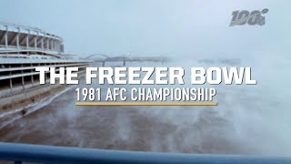 The Freezer Bowl  1981 AFC Championship [upl. by Safoelc126]