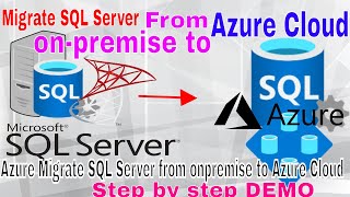 Azure Migrate SQL Server from onpremise to Azure Cloud DEMO Step by step [upl. by Annawd]