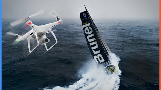 Most Incredible drone shots from The Ocean Race [upl. by Flanna]