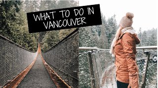 TOP THINGS TO DO IN VANCOUVER BC Canada  Winter Activities [upl. by Pearlman]