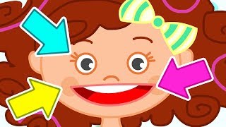 HEAD SHOULDERS KNEES AND TOES Kids Song  Sing and Dance [upl. by Ahtilat]