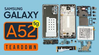 Samsung Galaxy a52 5G Teardown  Screen Replacement 1 [upl. by Meeharbi]