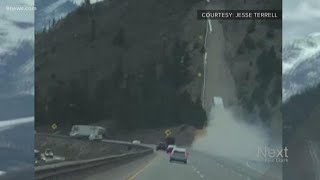 What happens when a driver is forced to use a runaway truck ramp [upl. by Duax34]