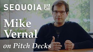 What the Best Pitch Decks Have in Common with Mike Vernal Sequoia Capital [upl. by Acirrej]