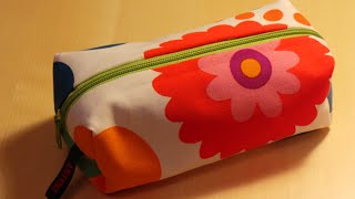 DaIsY´s DIY  Kosmetiktasche mit Reißverschluss selber nähen [upl. by Dorinda]