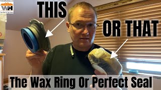 How To Install The Wax Ring or Danco Perfect Seal On Your Toilet Flange Explained In Detail [upl. by Roshelle57]