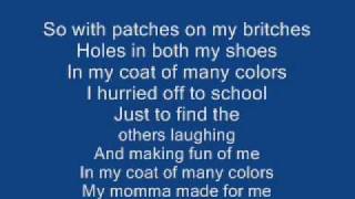 Coat Of Many Colors Dolly Parton  With Lyrics [upl. by Dawna]