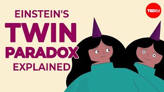 Einsteins twin paradox explained  Amber Stuver [upl. by Warring238]