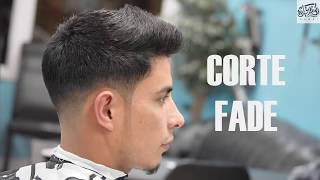 CORTE FADE PASO A PASO  DESVANECIDO PARA HOMBRE [upl. by Glavin]