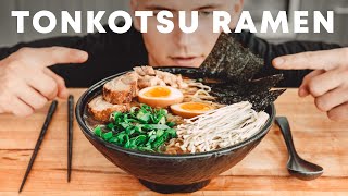 Tonkotsu Miso Ramen [upl. by Ilse849]