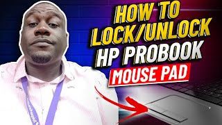 How to LockUnlock Mouse Pad on a HP Probook HP mousepad [upl. by Garnett66]