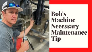 Necessary Maintenance Tip for a Bobs Machine Shop Hydraulic Jack Plate [upl. by Enar]