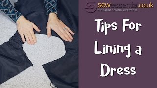 Tips for Lining a Sleeveless Dress [upl. by Egerton640]