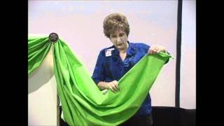 NoSewing Window Treatment Curtain demo [upl. by Waller]