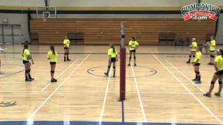 Open Practice Middle School Volleyball Practice [upl. by Ahsiatal]