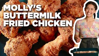 Molly Yehs Buttermilk Fried Chicken  Girl Meets Farm  Food Network [upl. by Atirehgram648]