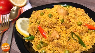 Tasty Chicken Couscous Recipe  Healthy Lunch Recipes  How To Cook Chicken Couscous  Easy Couscous [upl. by Hannah]