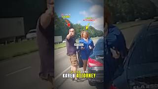 Karen Attorney Meets Karma on Dashcam [upl. by Nnylak]