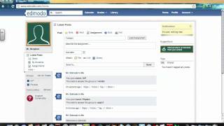 Edmodo Tutorial [upl. by Benedikt]