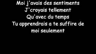 Amel Bent  A trop taimer Lyrics [upl. by Eciryt]