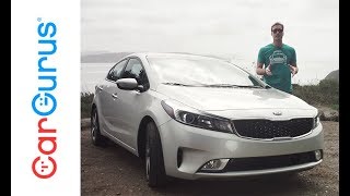 2017 Kia Forte  CarGurus Test Drive Review [upl. by Ecnatsnoc682]