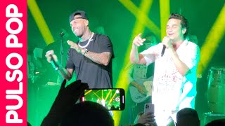 SILVESTRE DANGOND y NICKY JAM cantan MATERIALISTA en vivo en Miami 2021 [upl. by Zebedee]